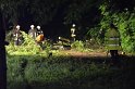 Sturm Radfahrer vom Baum erschlagen Koeln Flittard Duesseldorferstr P42